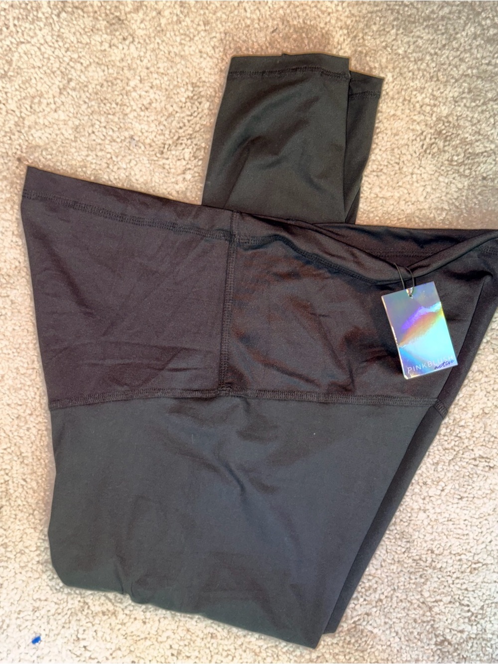 Pinkblush Black High-Waist Leggings 3x NWT